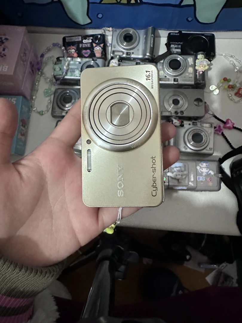 索尼w570黑色复古ccd