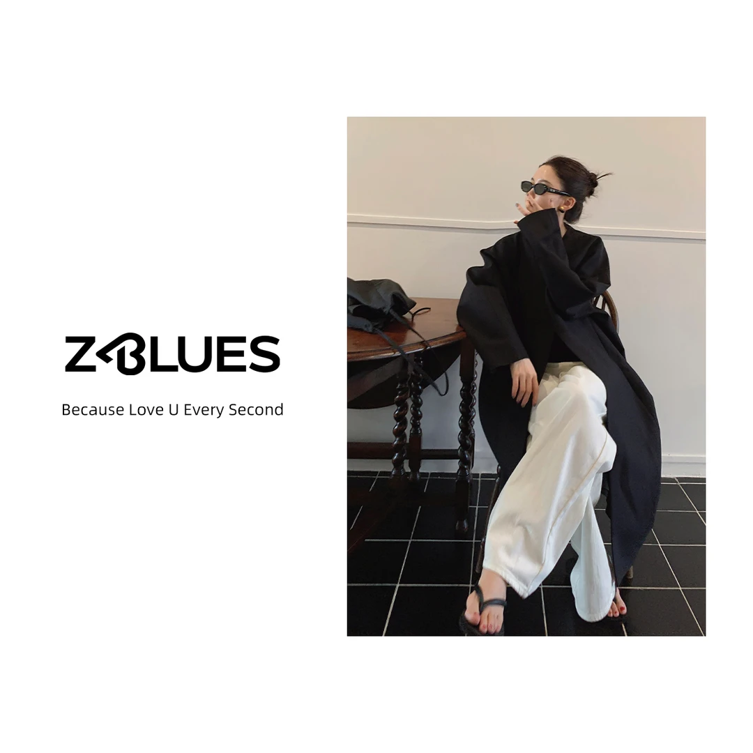 Z.blues【The Row To Basic】绵羊毛桑蚕丝混纺大衣外套YZJYJ0001