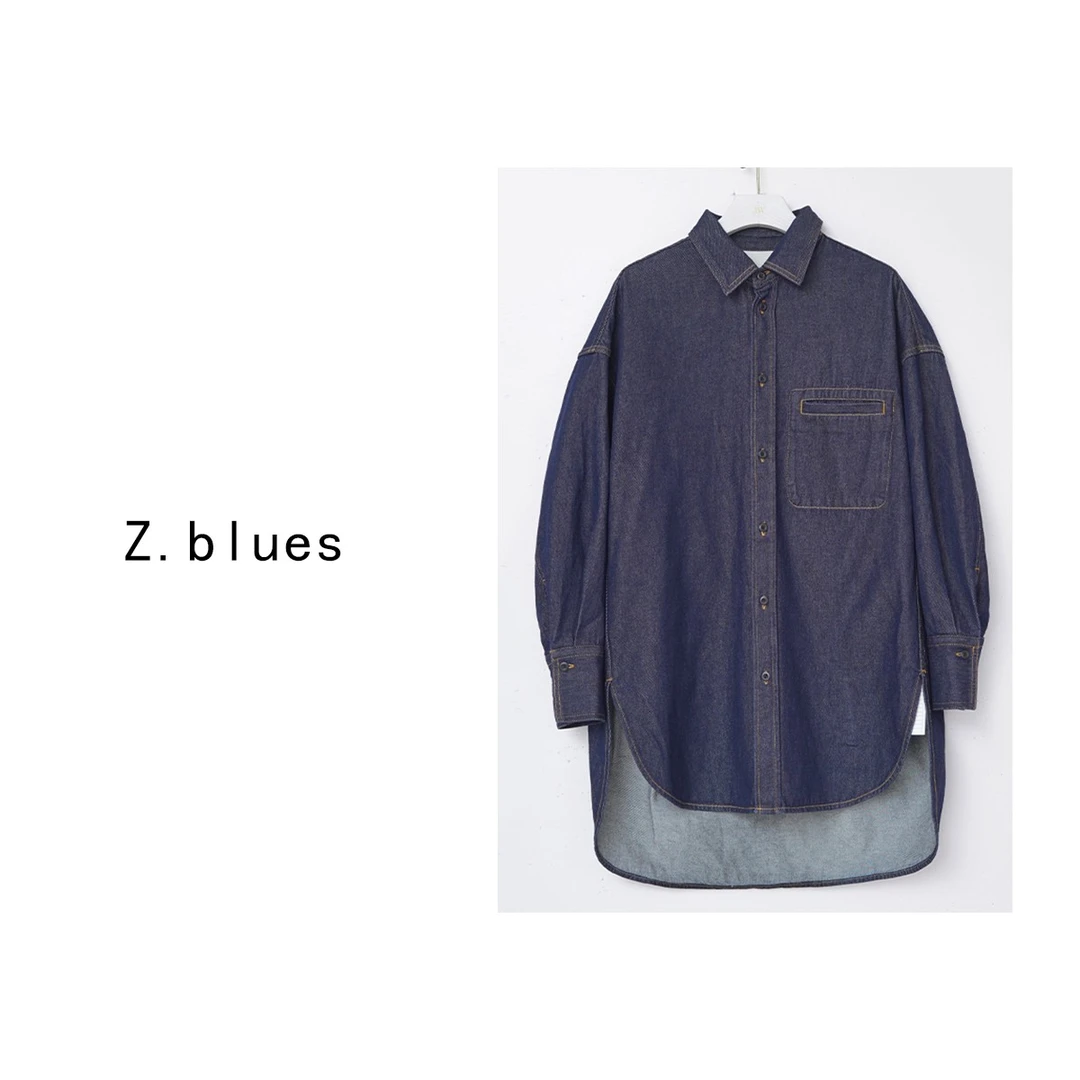 Z.blues【盛夏光年】春季百搭单口袋压明线牛仔外套YZDPYR2219