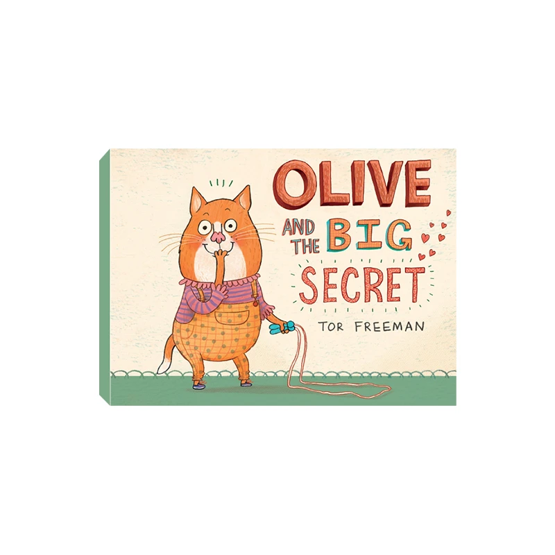 Olive and the Big Secret 奥利弗和大秘密 精装原版引进