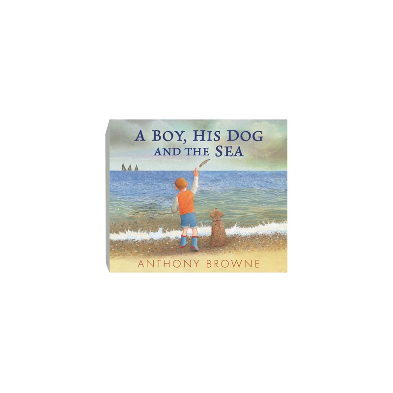 A Boy, His Dog And The Sea 男孩、他的狗和海 精装原版引进