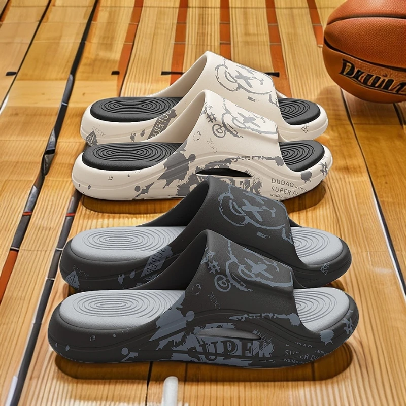 安尚芬凉拖鞋男士夏季潮流户外穿厚底防滑耐磨EVA软底运动拖鞋男