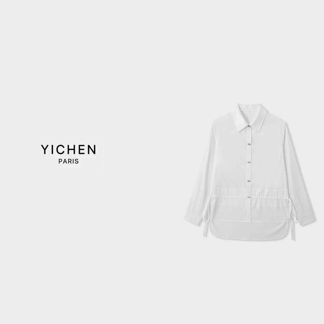 YC 猪鼻系列休闲中长款衬衫外套-1470