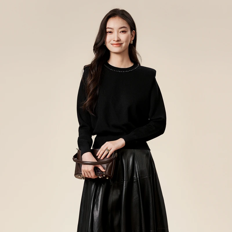 毛针织衫XK411804A890