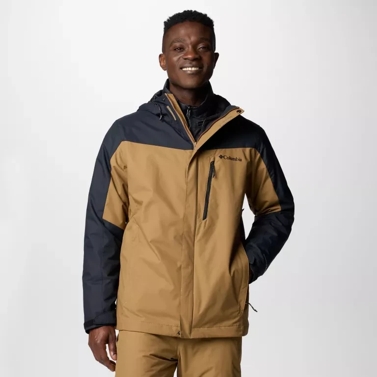 Columbia哥伦比亚男士Whirlibird™V Interchange棉三合一冲锋衣