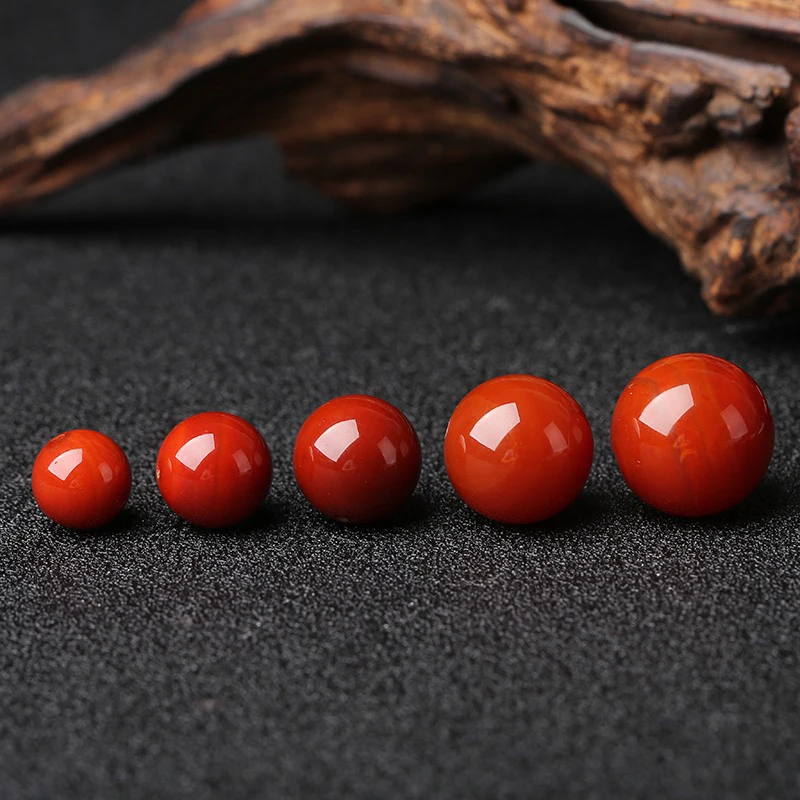 DIY精品配饰红色单珠