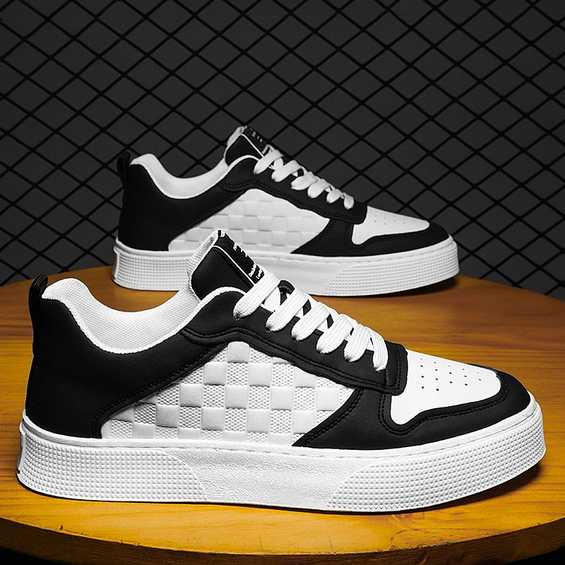 鞋子男款夏季透气男鞋休闲小白鞋男士板鞋时尚百搭防滑耐磨学生鞋