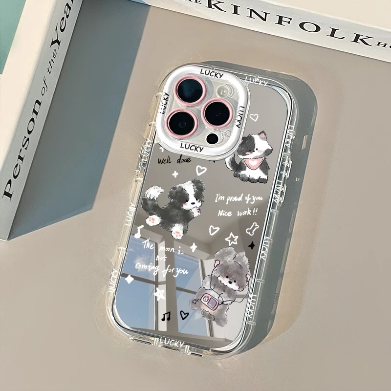 小奶狗适用苹果15_14_13_12华为oppo小米vivo红米手机壳女生