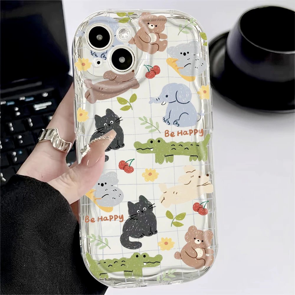 动物适用小米苹果15_14_13_12promaxs华为oppo红米vivo手机壳女