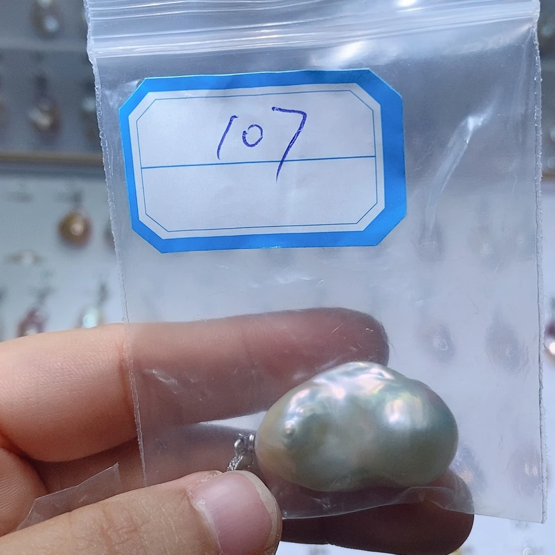 淡水珍珠颈饰合金焉*