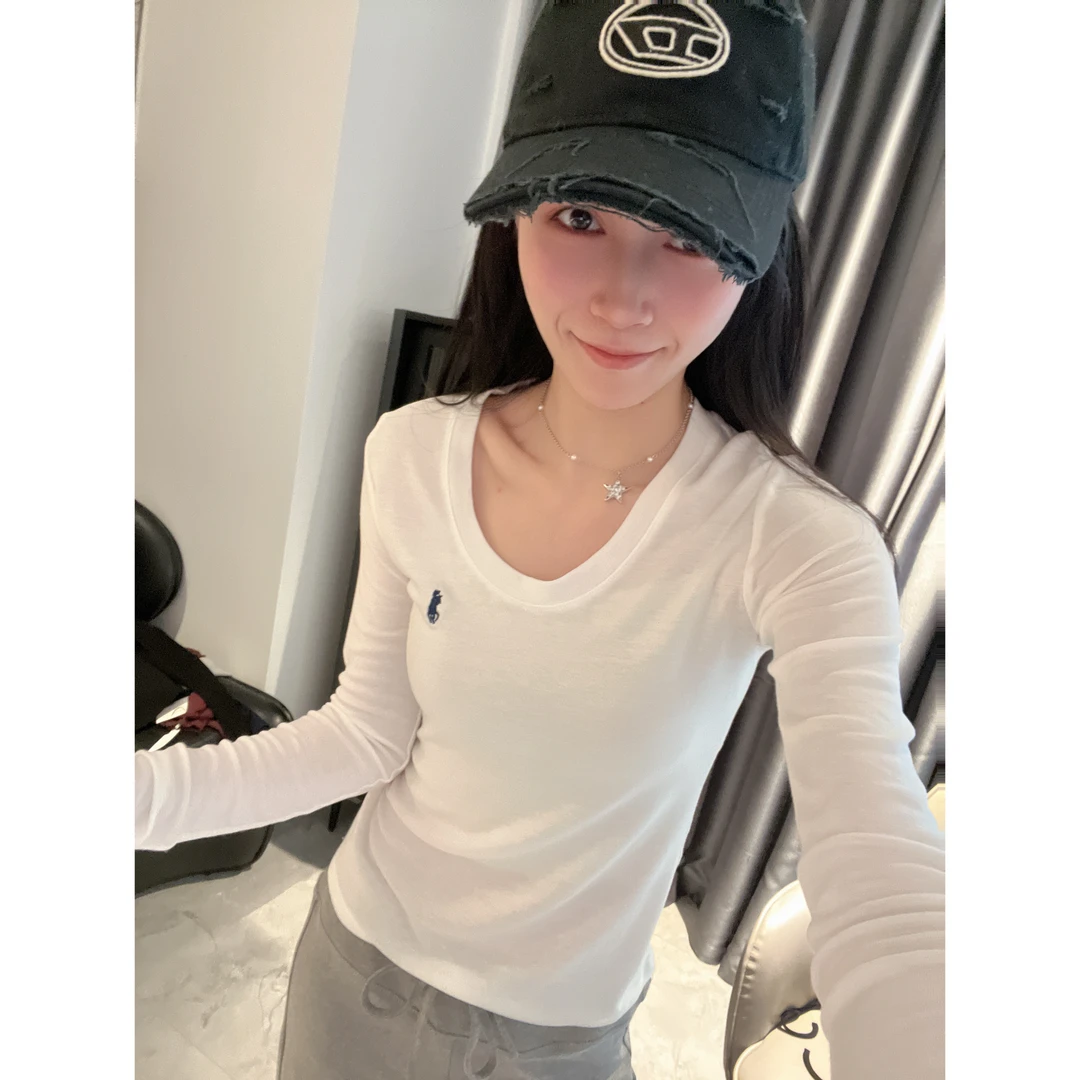 T恤-女长袖-性G微透-莱赛尔-打底上衣【阿姐家大麦6】马QL-TX6328