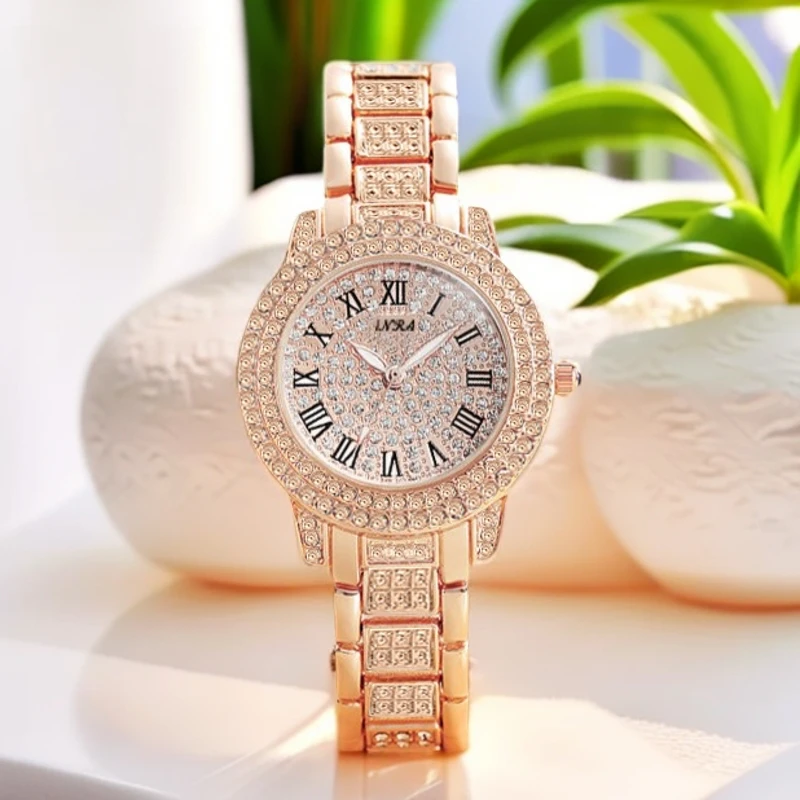 聚宝盆财多多米多多防水气质腕表—68005