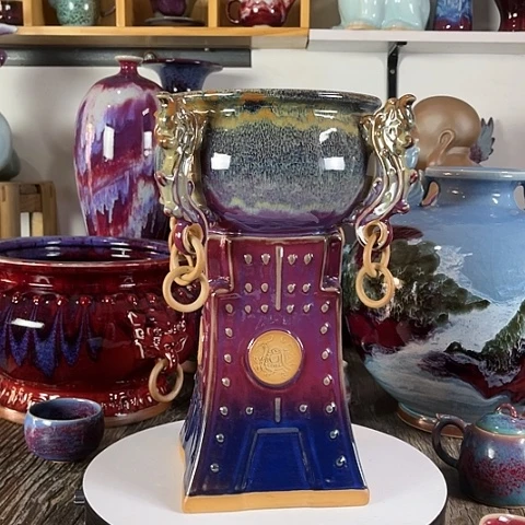 瓷片神垕镇钧瓷艺术