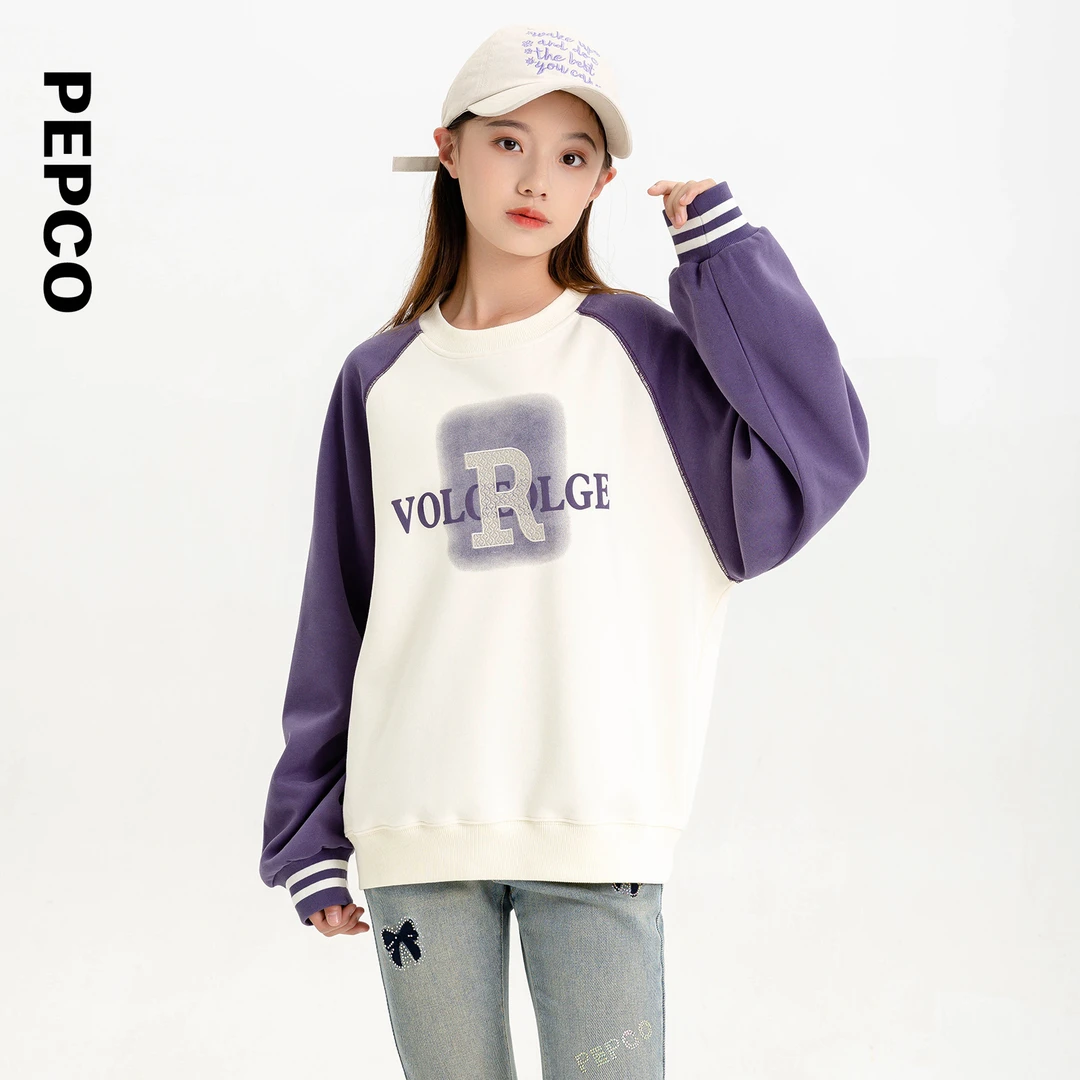 小猪班纳童装秋装新款儿童休闲上衣中大童女童卫衣822445112