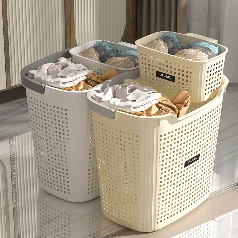 家用收纳筐浴室卧室脏衣篮收纳篮零食玩具储物收纳脏衣篓M363