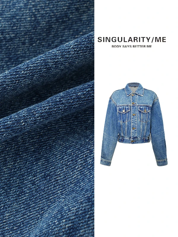 Singularity Me 8S 7202 经典挺括版型简约率性牛仔外套