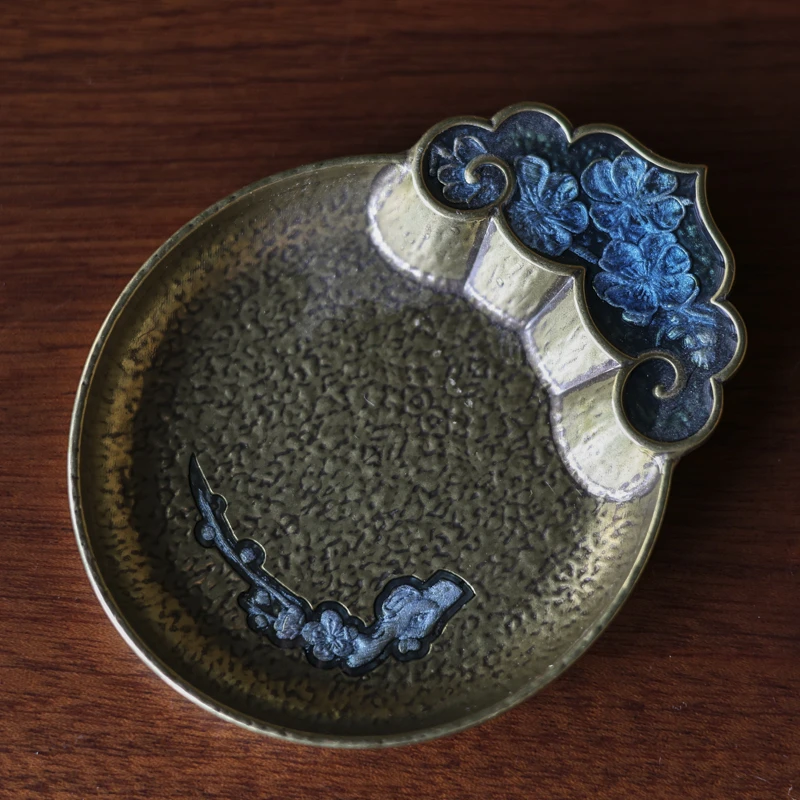 【陶珊居】梅兰竹菊杯垫（锌合金）（V1440）