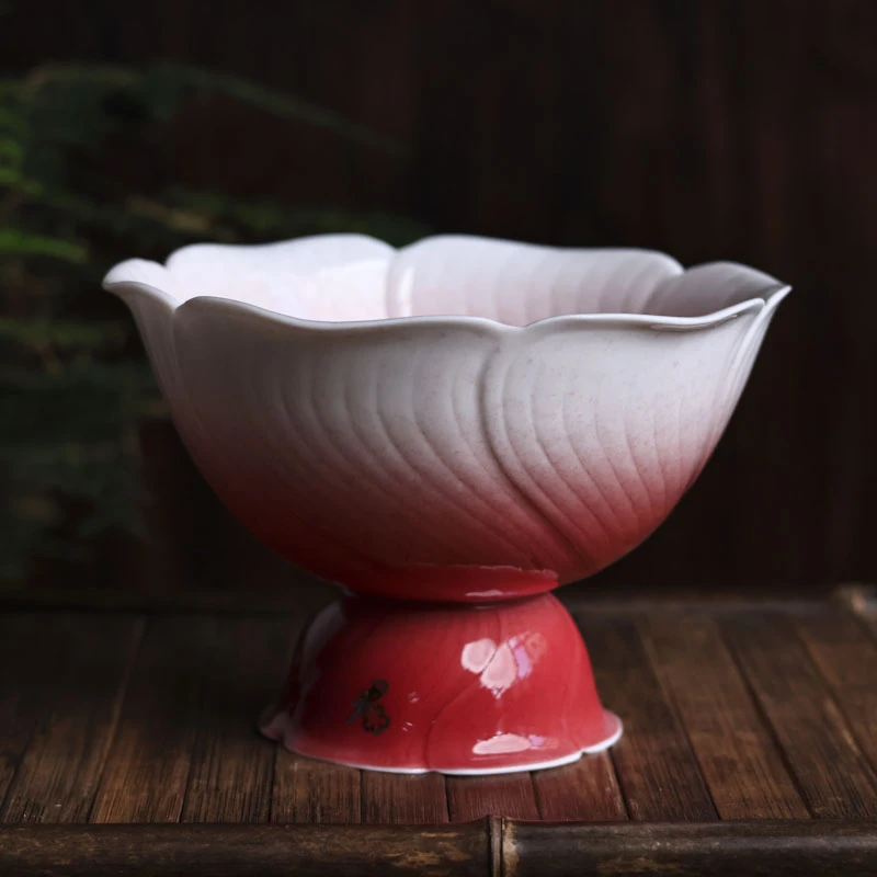 【陶珊居】 玫瑰红-黄丽君-旋纹水洗（V2516）