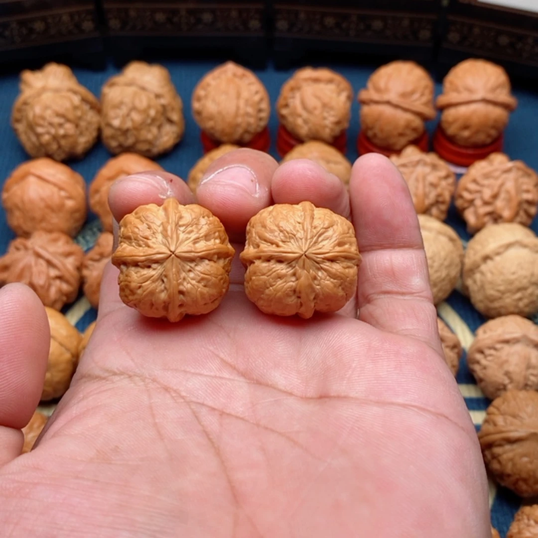 文玩核桃吊坠橙*儿手捻