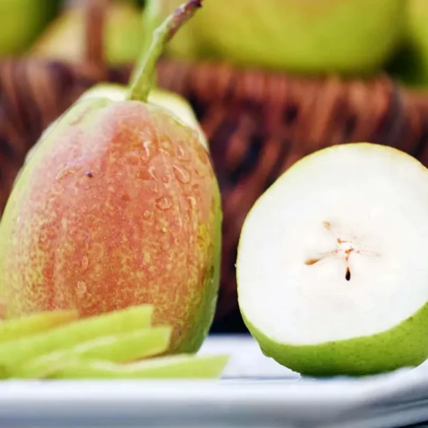 库尔勒香梨 皮薄多汁  带箱4.8斤左右