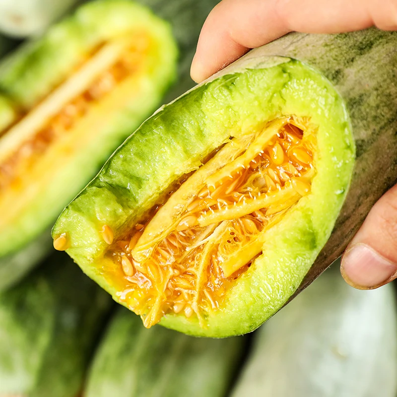 【一箱】羊角蜜香瓜 松脆鲜嫩  带箱9斤左右