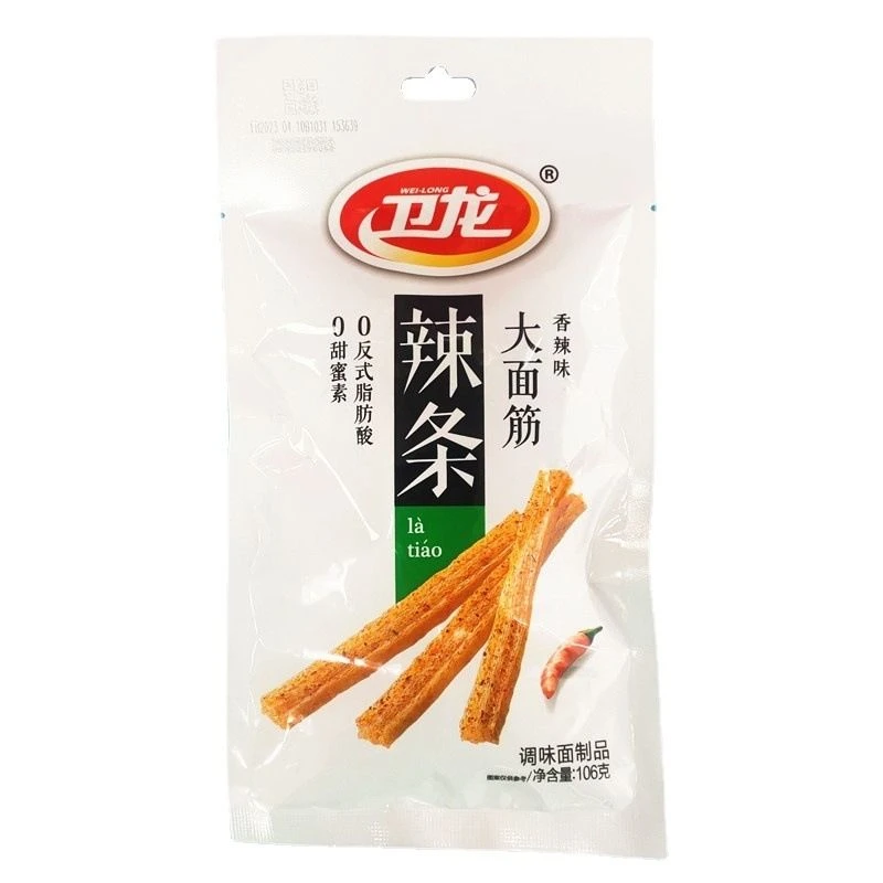 《包邮》大面筋106克*6袋童年味道经典辣条香辣味美味发货面筋辣条