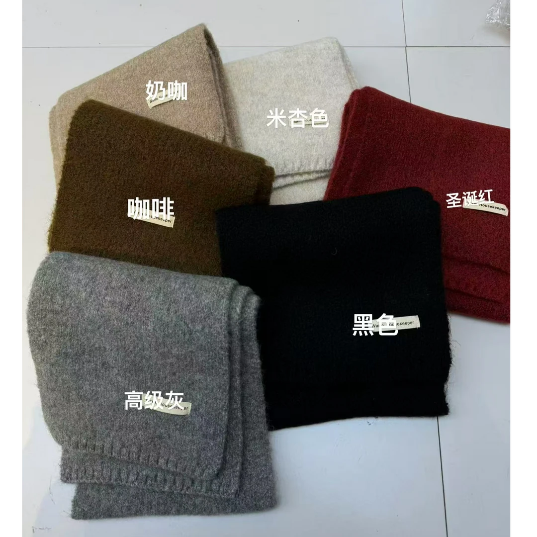 甄选~针织羊绒围巾