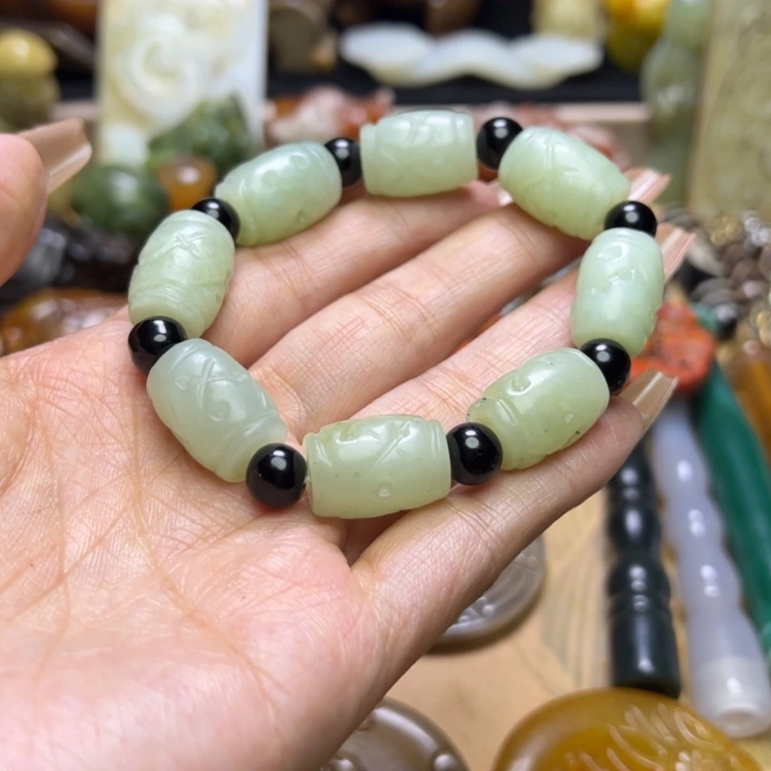 【闪购商品】蛇纹石玉颈饰未镶嵌