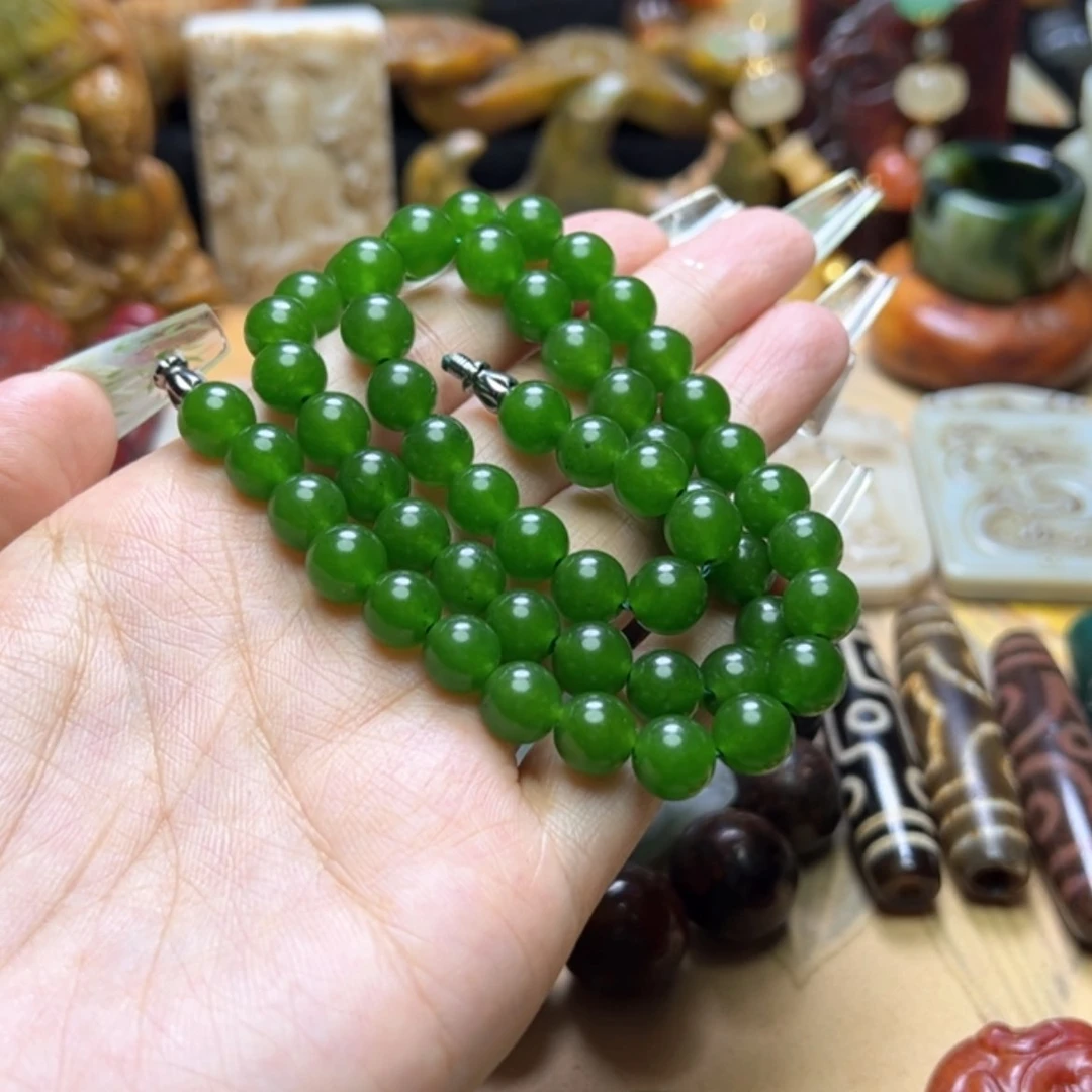 【闪购商品】蛇纹石玉颈饰未镶嵌