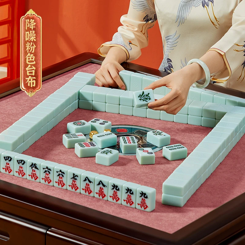 麻将桌布麻将机台面布全自动麻将桌配件加厚防水洗正方形桌面布