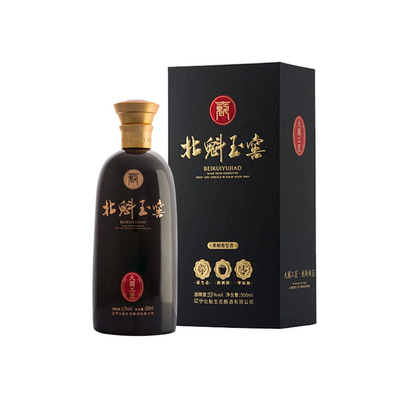 北魁北魁玉窖 53度 岫岩玉石窖池发酵 果粮香型白酒500ml