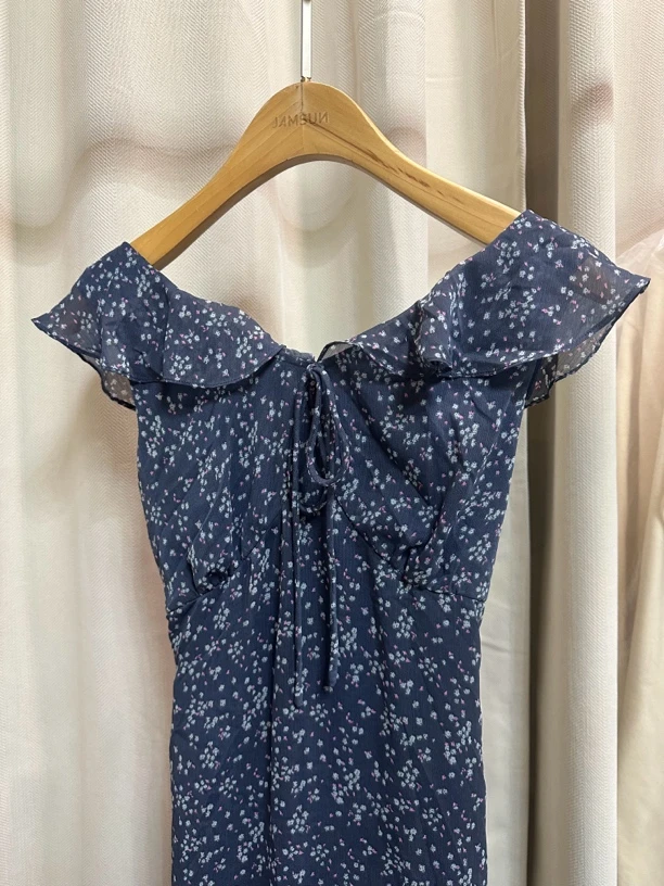 【氧气雨】赵大XI碎花连衣裙（有标官方店铺未上）