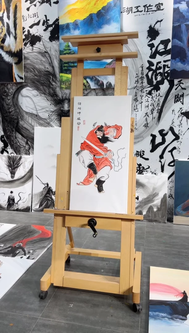 【闪购商品】绘画钟馗，加框