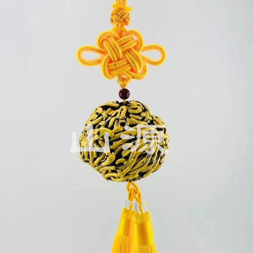 山源 道方 古法香泥手工香牌合香 淡淡淡香绣球车挂家居创意饰品