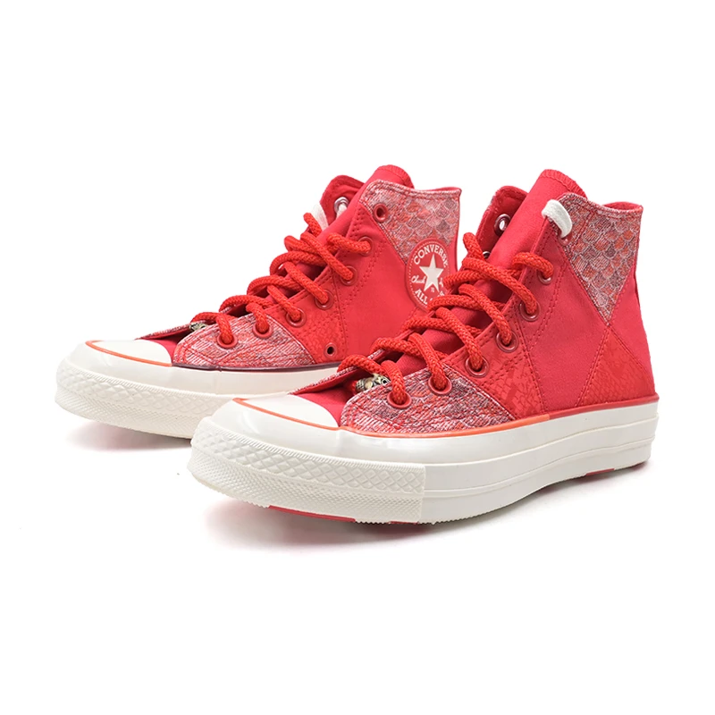 Converse匡威Chuck 70 Patchwork高帮帆布鞋情侣休闲鞋 A08700C