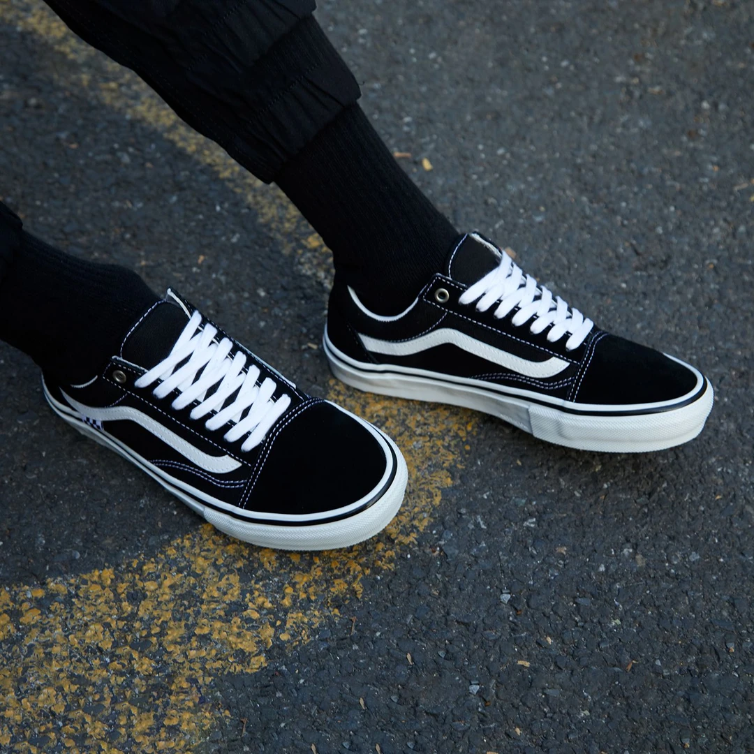 VANS范斯黑色Skate Old Skool滑板鞋休闲运动板鞋VN0A5FCBY28