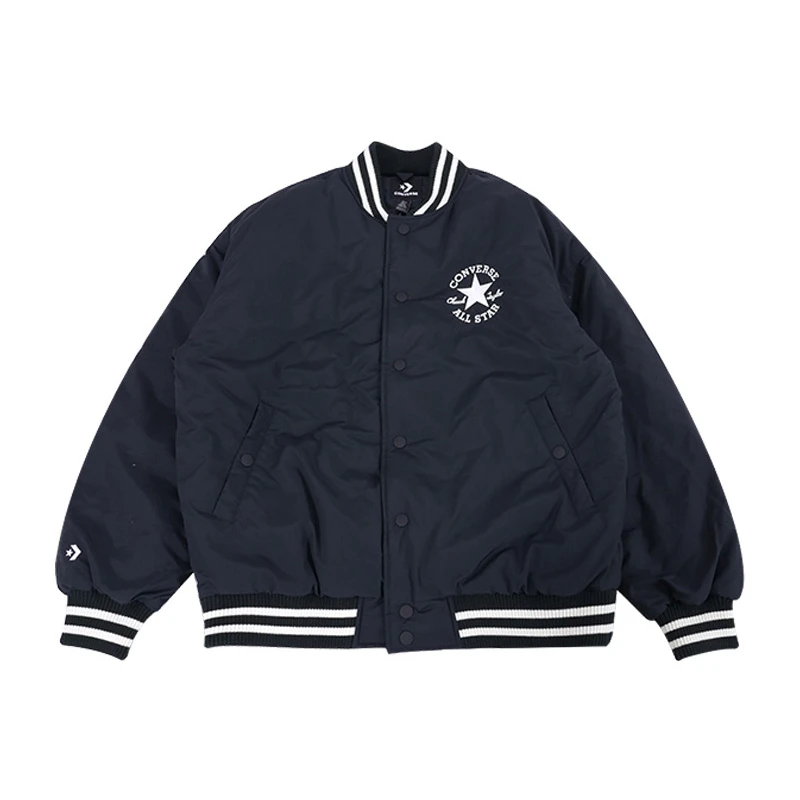 CONVERSE匡威复古学院风外套经典棒球服夹克10025261-A01