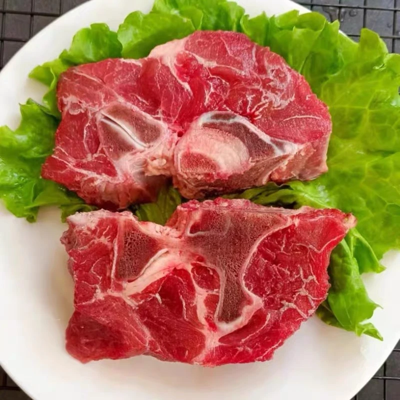 新鲜现切满肉牛脖骨 无调理无注水