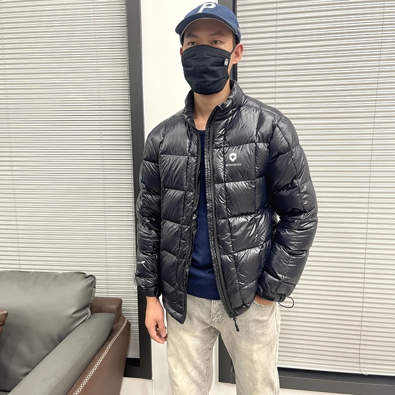 王炸 轻薄舒适保暖防风防水冬季男女情侣立领羽绒服鸭绒外套