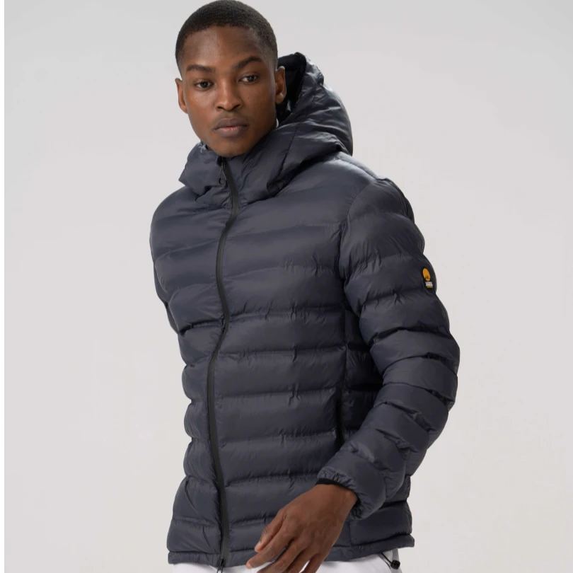 意式高端山系轻户外胶囊旅行家防寒服无缝压胶分仓充棉连帽男棉衣