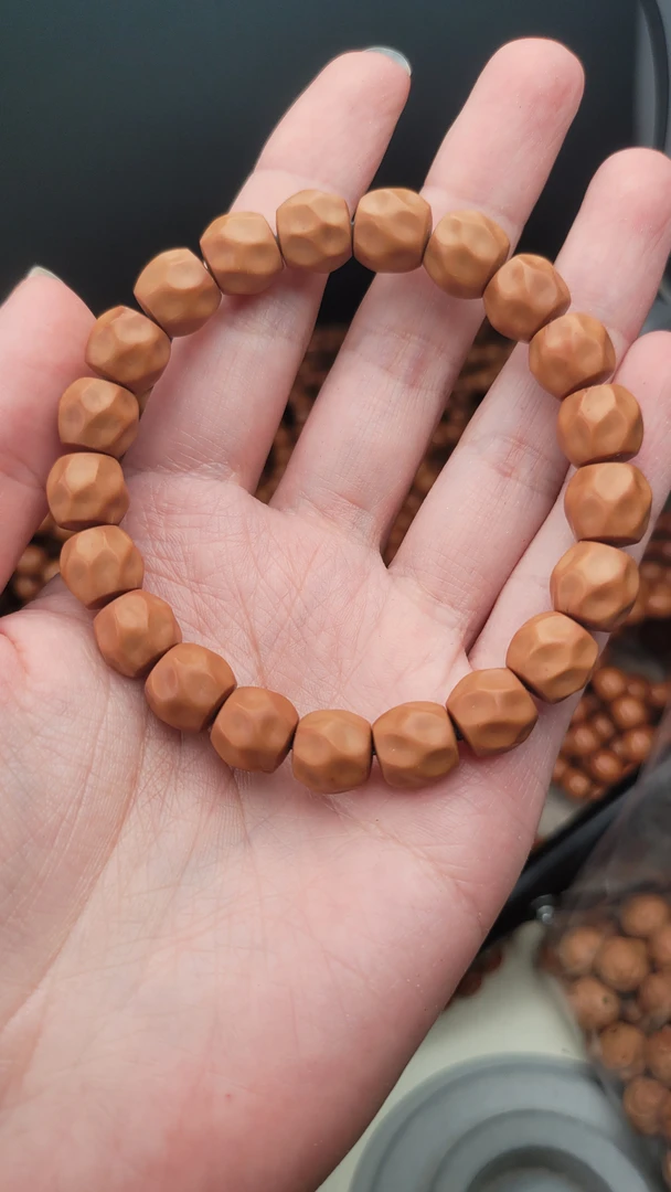 猴头核桃手串雕刻黑金无相奶酪全品