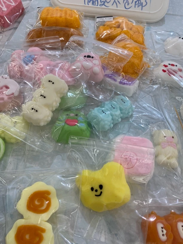 食品级硅胶捏捏乐奶油泥感干巴泥感no退no换