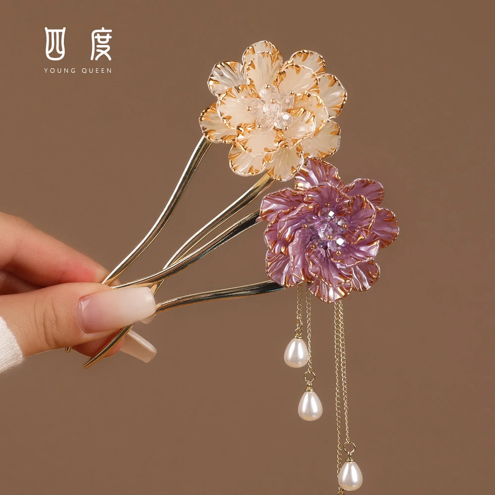 复古国风头饰夏日饰品中国风新中式古风高级感气质发饰中国风饰品