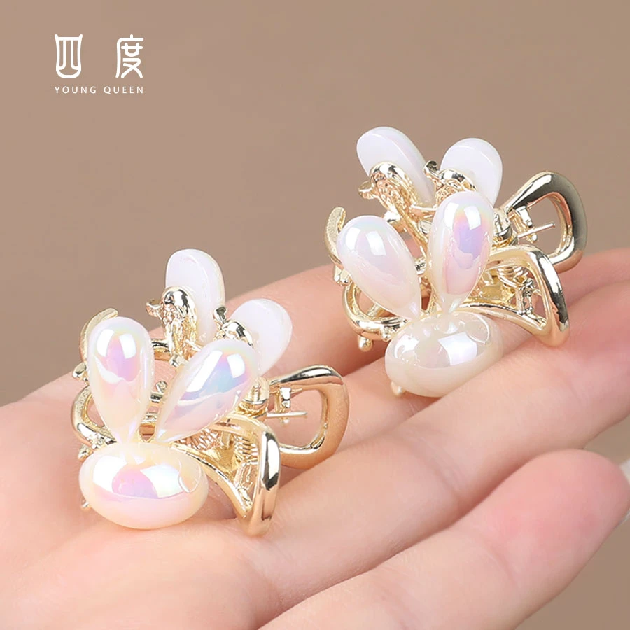 【源头工厂】刘海小夹子网红可爱小抓夹韩版精致甜美百搭小兔子抓夹