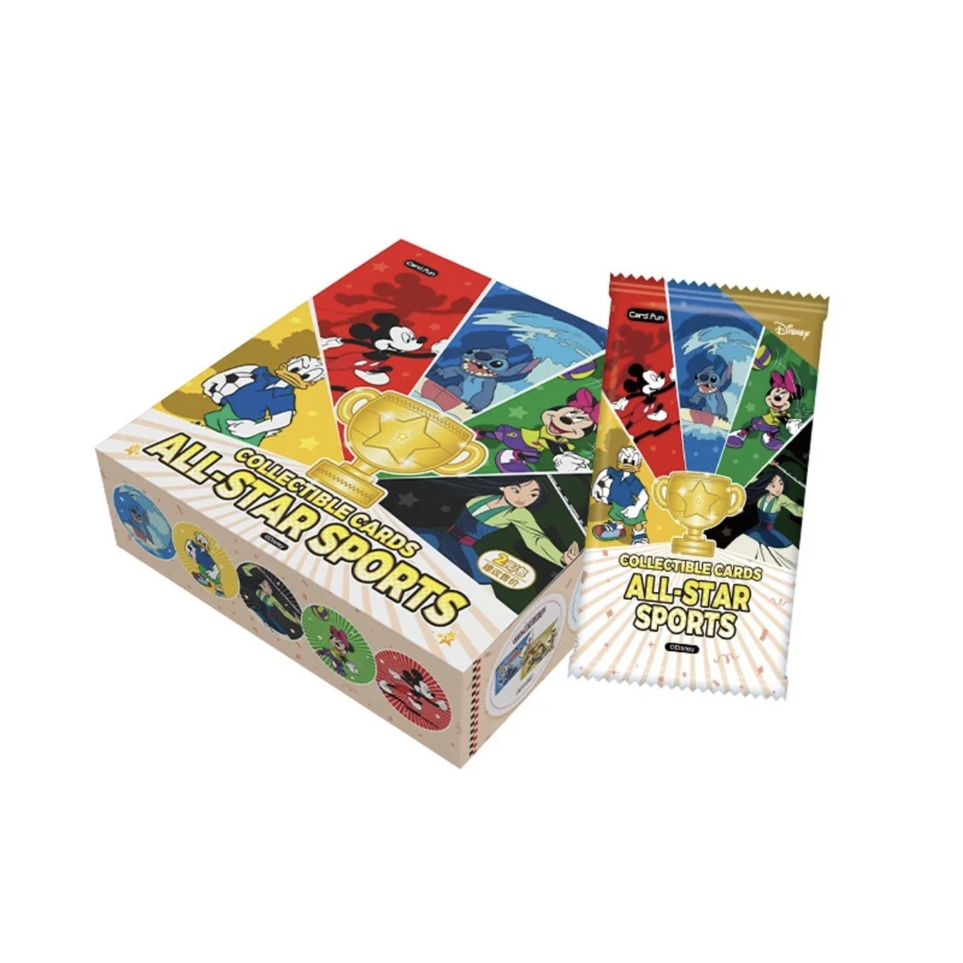 集卡社 迪士尼群星运动会【默认代拆卡牌盲盒产品】