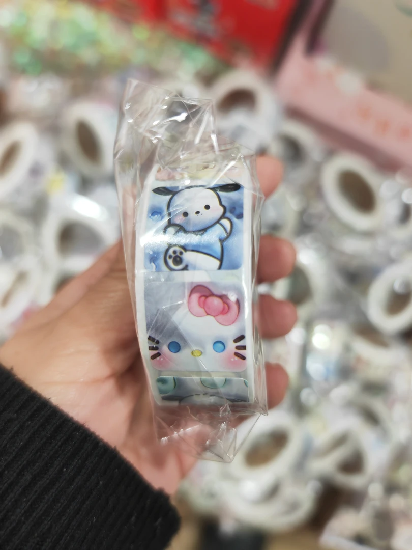 文具封口胶带到手30个，款式混发