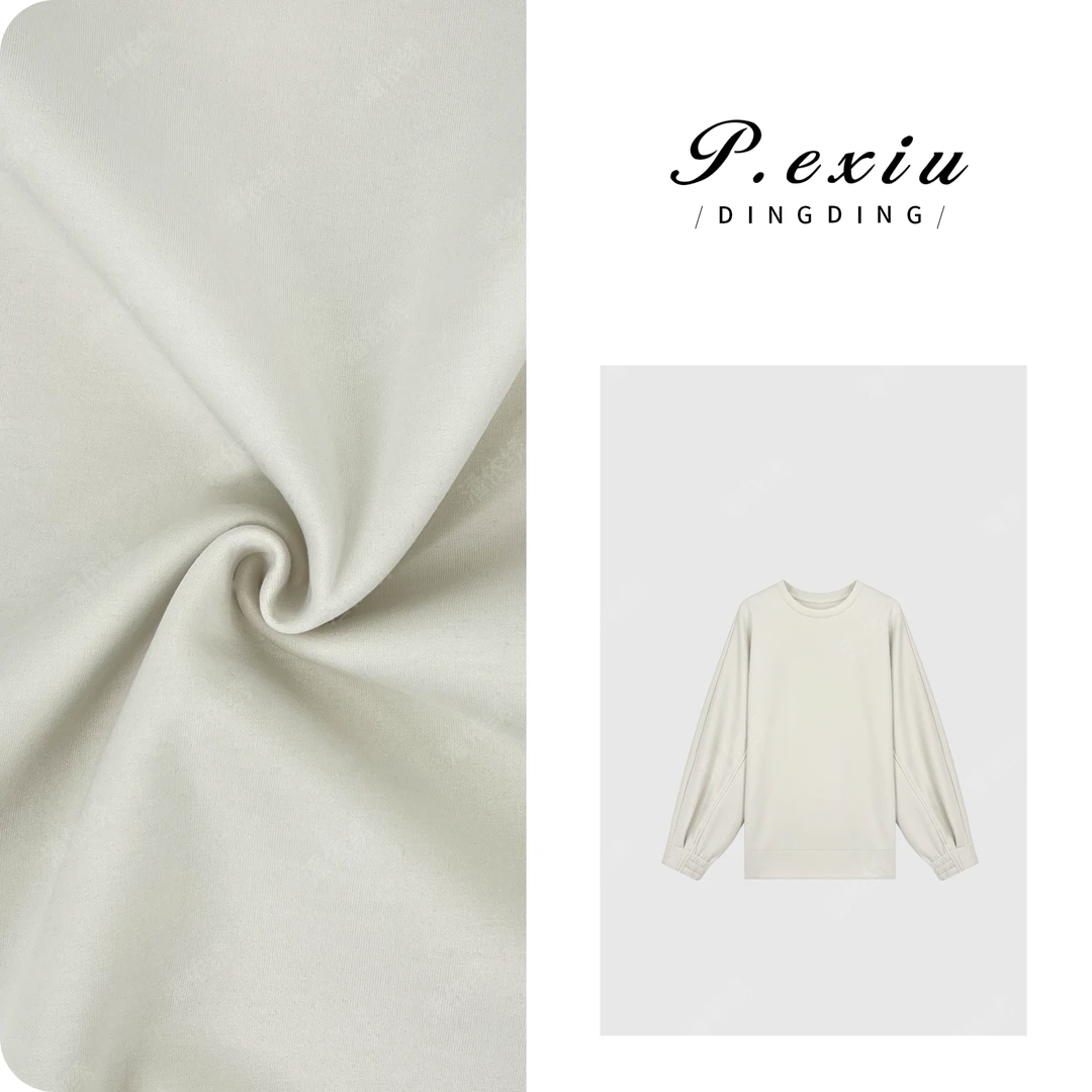 PanYiXiu/潘依绣空气棉灯笼袖慵懒风韩系休闲长袖卫衣 WH00256