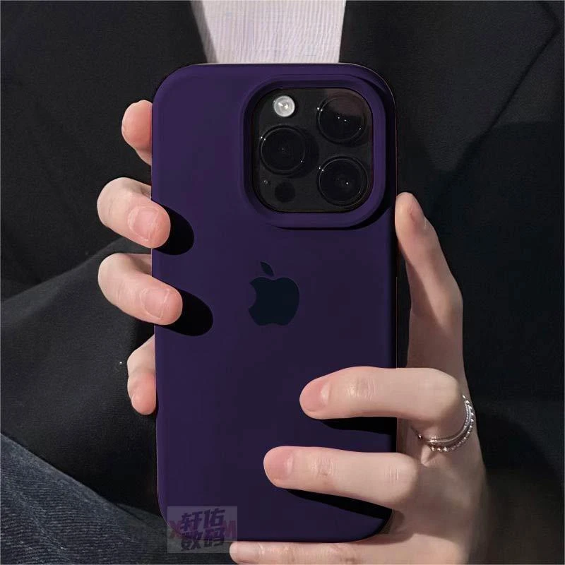适用苹果15手机壳iPhone15pro软14/13全包12潮x/xr/xs液态硅胶max