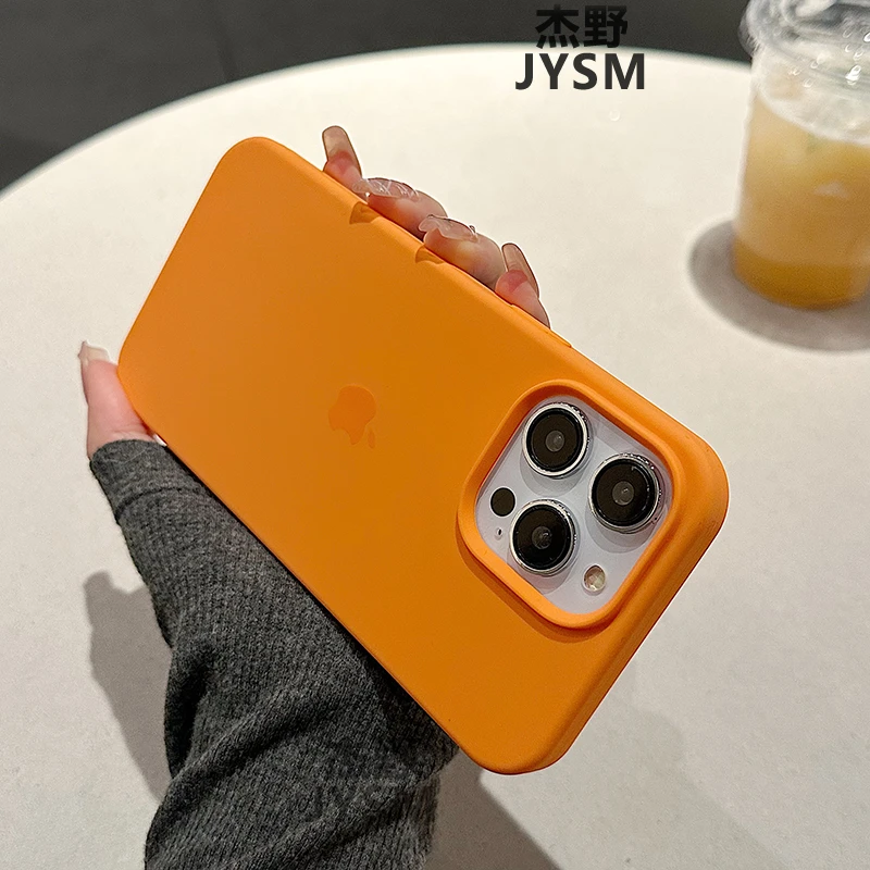 ins适用液态硅胶iPhone15/14promax手机壳苹果13/12/11软xr套xs女