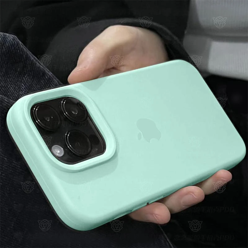 苹果15手机壳iPhone15pro软壳14/13全包12防摔x/xr/xs液态硅胶max